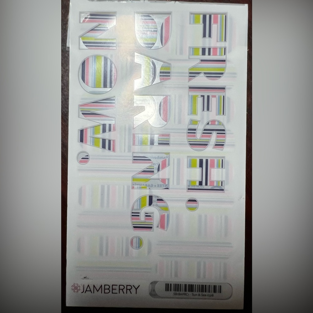 Jamberry Nail Wraps - Sun and Sea